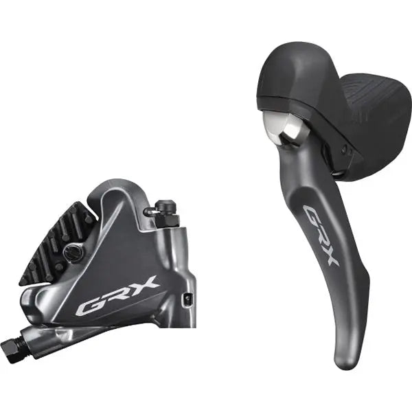 BL - RX810 GRX hydraulic disc brake lever bled with BR - RX810 calliper, left rear - Bike Clinique