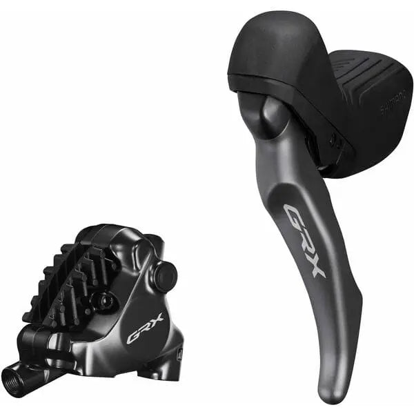 BL - RX820 GRX hydraulic disc brake lever bled with BR - RX820 calliper, left rear - Bike Clinique