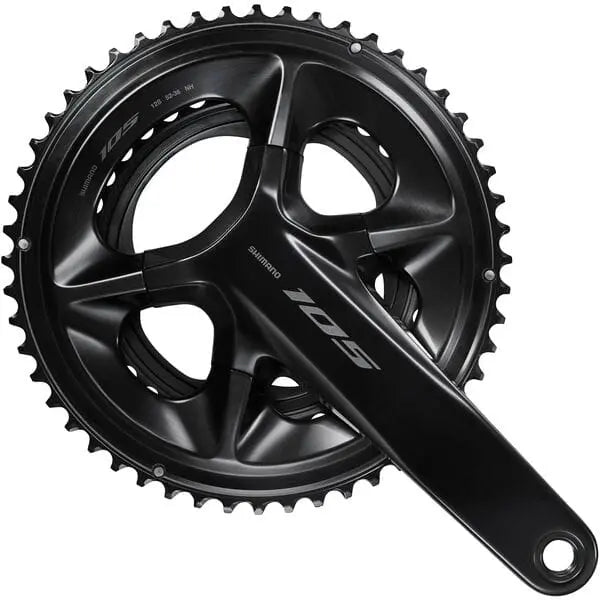 FC - R7100 105 double 12 - speed chainset, HollowTech II 170 mm 52 / 36T, black - Bike Clinique