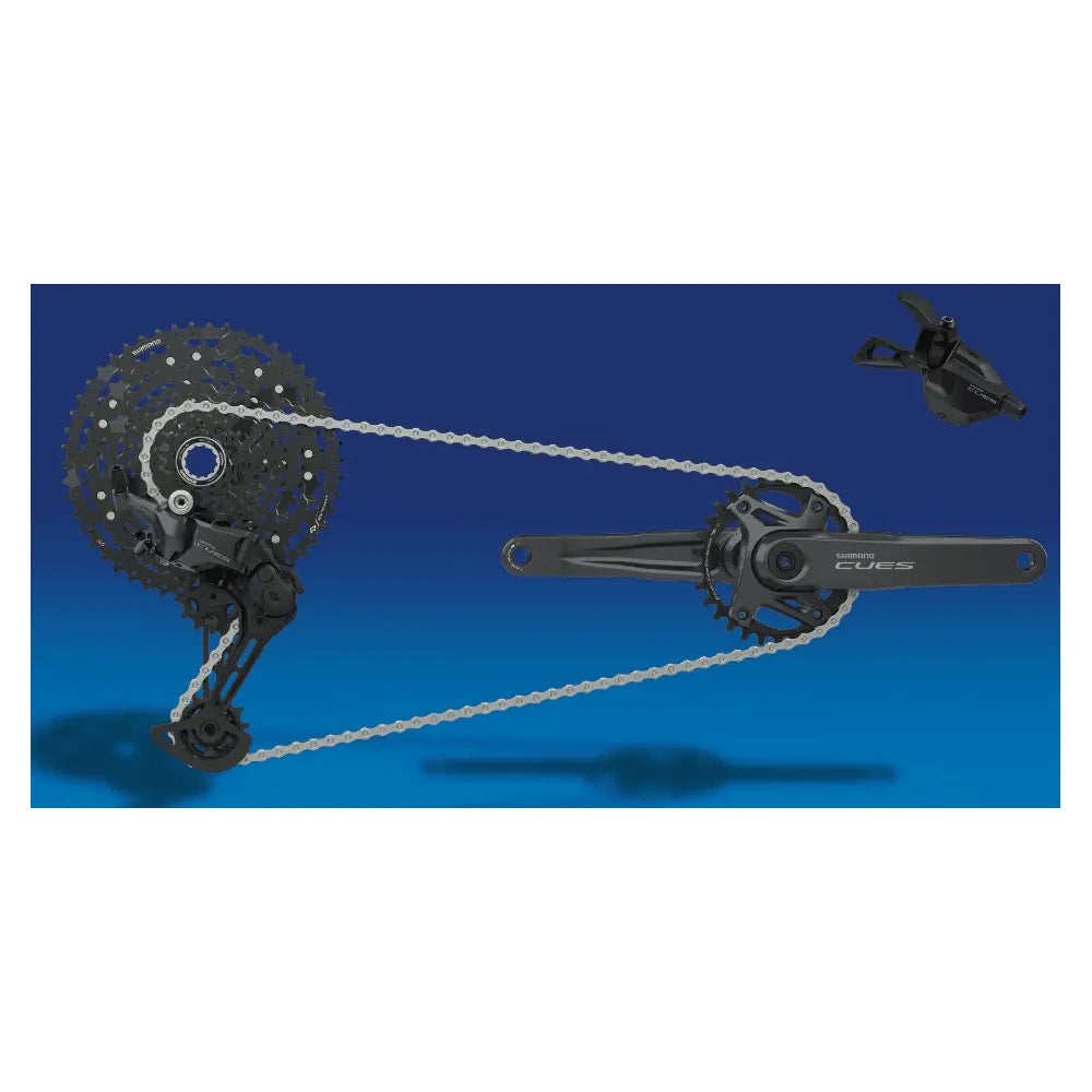 Shimano CUES Premium Flat bar groupset Drivetrain - Bike Clinique