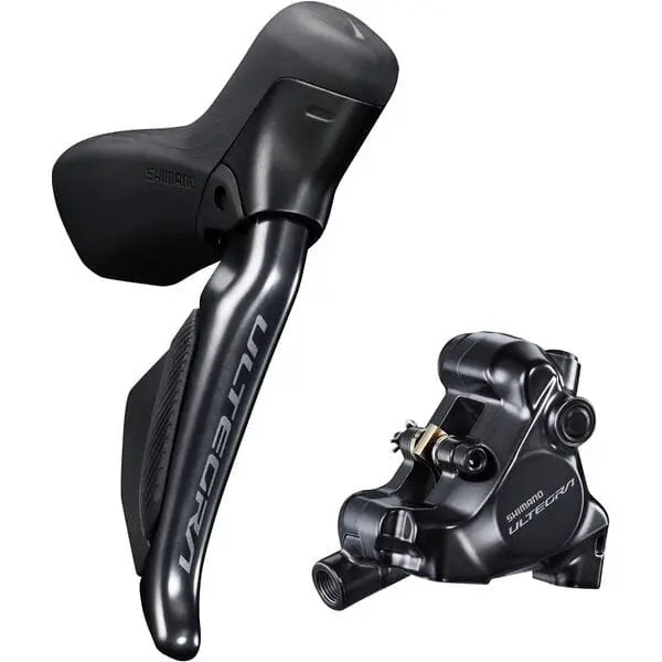 ST - R8170 bled hydraulic disc, Di2 E - tube STI set, flat mount calliper, RH front - Bike Clinique