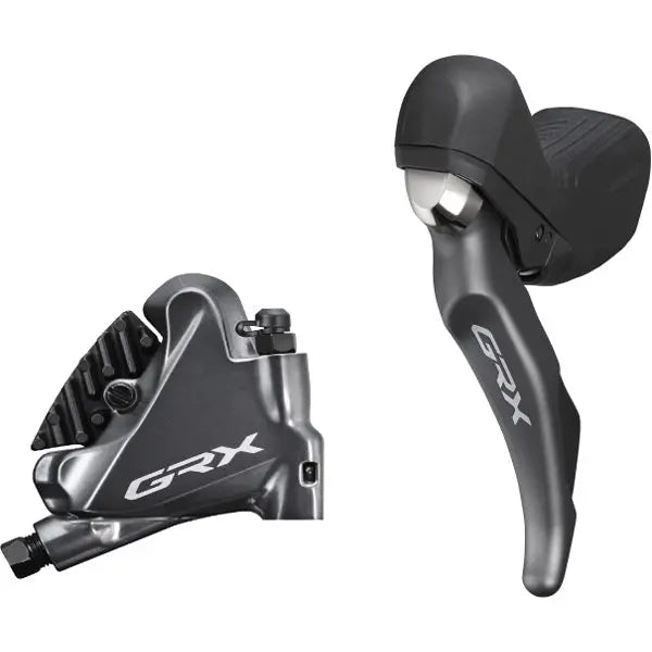 ST - RX810 GRX 2 - speed STI bled with BR - RX810 flat mount calliper, left rear - Bike Clinique
