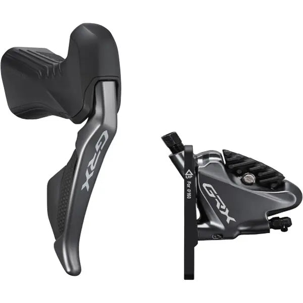 ST - RX815 GRX Di2 11 - speed STI bled with BR - RX810 calliper, right front - Bike Clinique