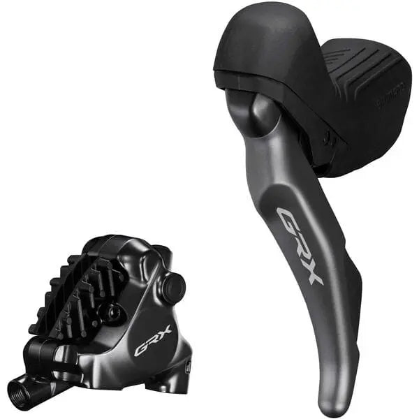 ST - RX820 GRX 2 - speed STI bled with BR - RX820 flat mount calliper, left rear - Bike Clinique
