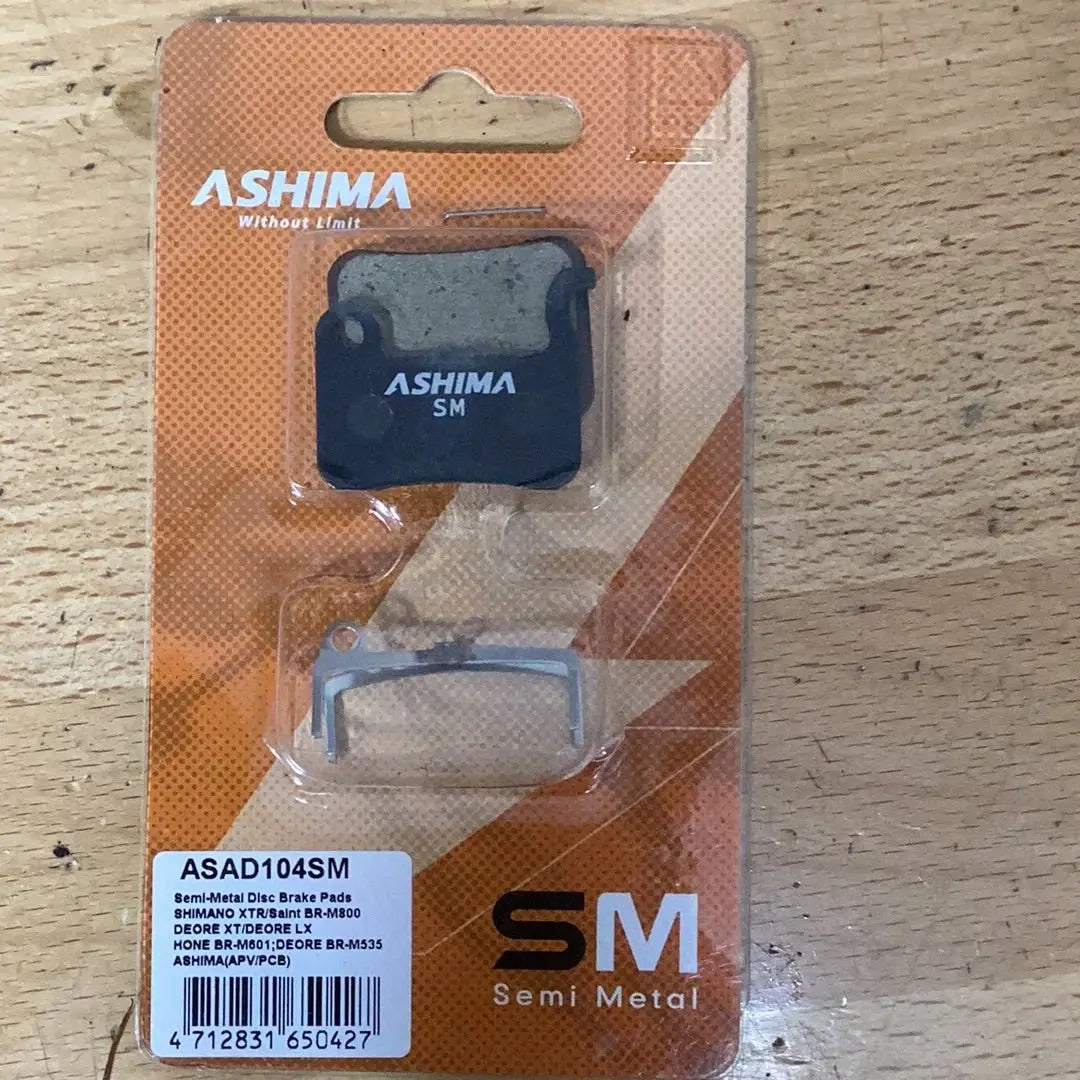 Ashima Disc Brake Pads ASAD104SM - Bike Clinique