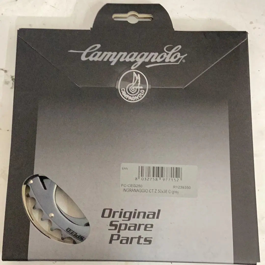 Campagnolo Chainring 50 x 36 C - grey - Bike Clinique