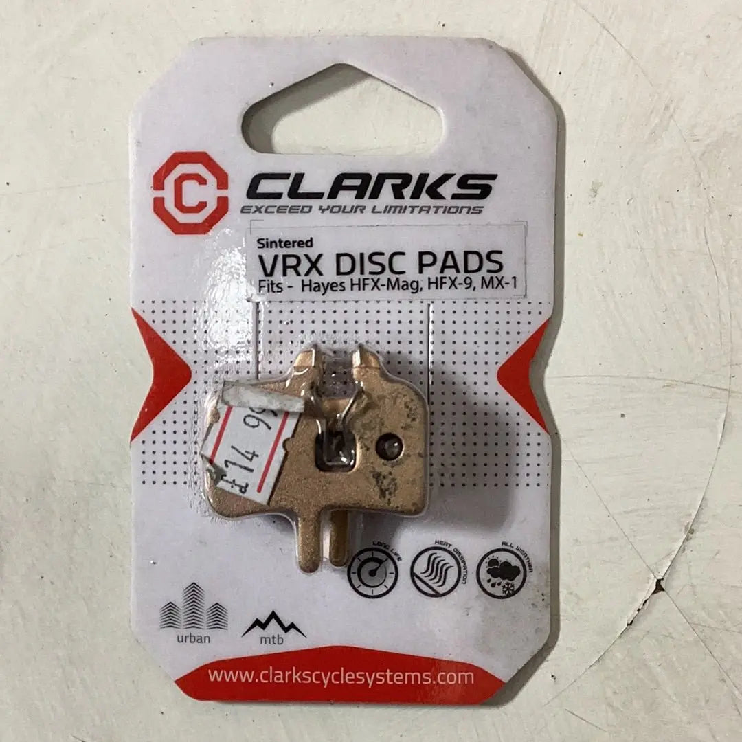 Clarks Disc Brake Pads Hayes hex - mag - Bike Clinique
