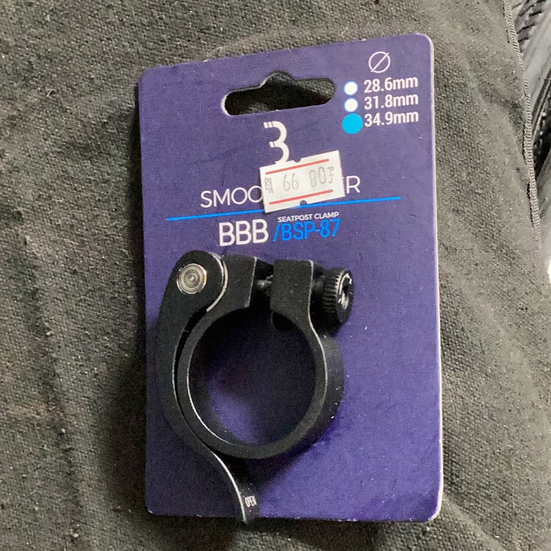 Smooth lever seatpost clamp BSP-87 34.9mm
