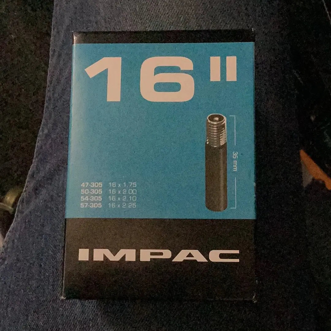 Impac Innertube Schrader 16” - Bike Clinique