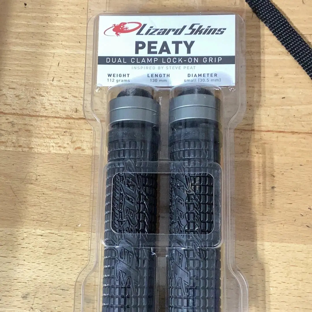 Lizard Skins Peaty flat bar grips - Bike Clinique