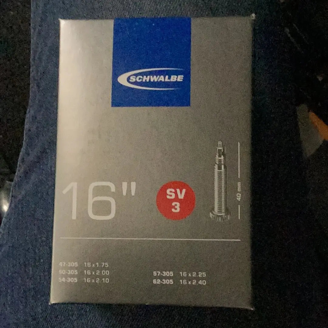 Schwalbe Innertube Presta 16” - Bike Clinique