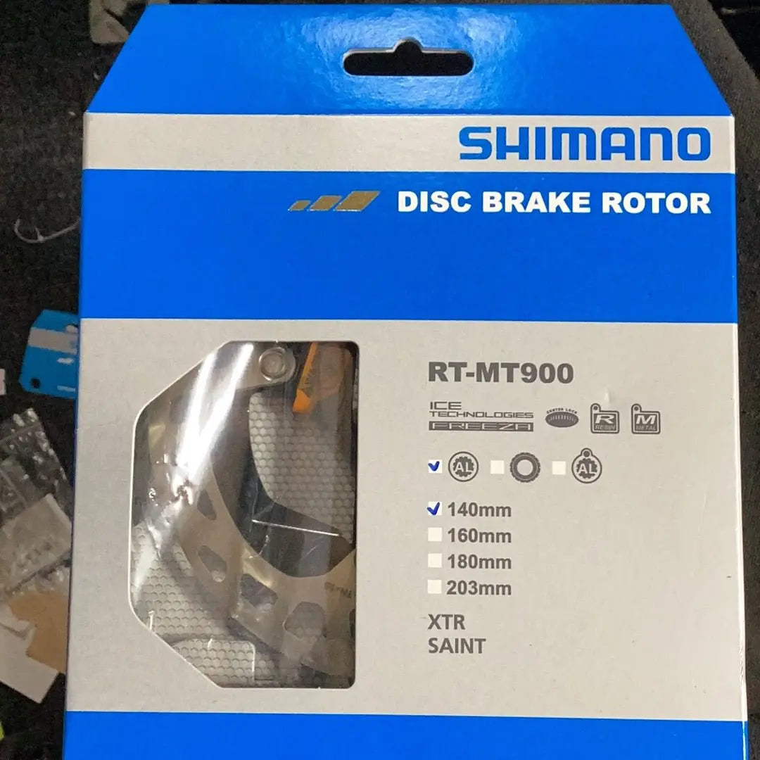 Shimano Brake Rotor XTR SAINT RT - MT900 140mm - Bike Clinique