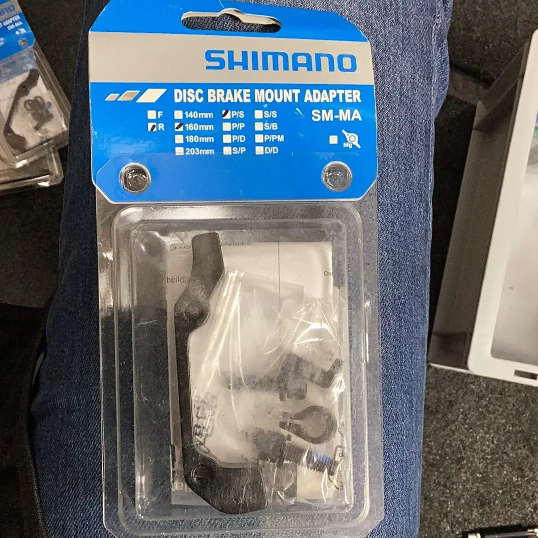 Shimano Disc Brake Adapter R 160mm P/S - Bike Clinique