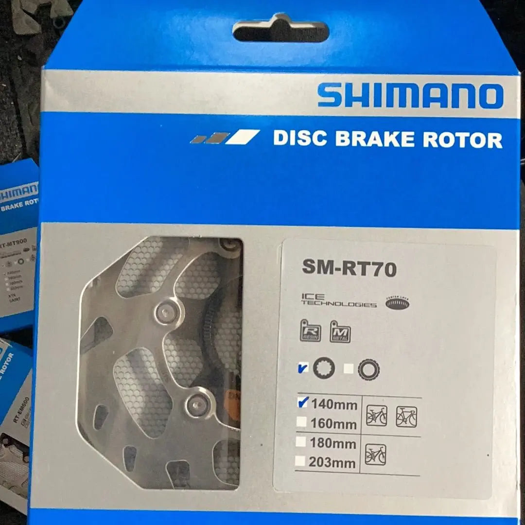 Shimano Disc Brake Rotor SM - RT70 140mm - Bike Clinique