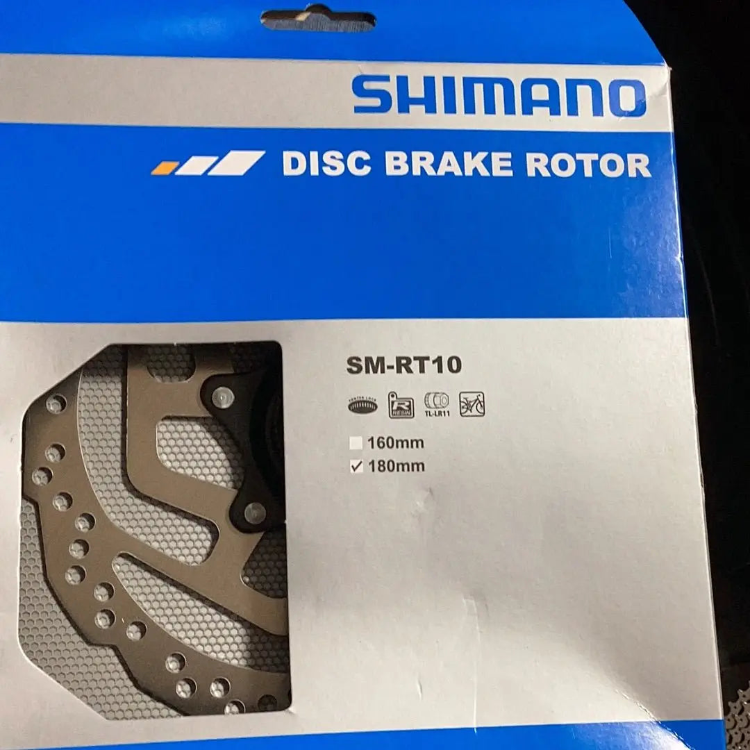 SM - RT10 Tourney TX Centre - Lock disc rotor, for resin pad only, 180 mm Shimano - Tourney - TY - Bike Clinique