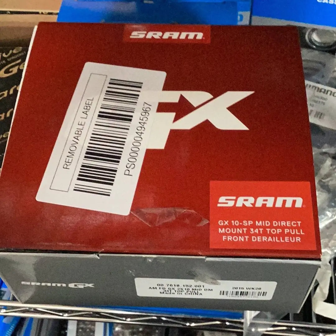 SRAM Front Derailleur GX 2x10 34T top pull - Bike Clinique