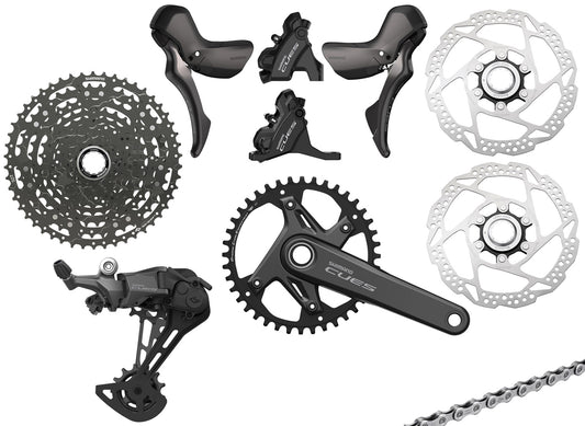 Shimano CUES for Drop Bar  Groupset– All Options, All Adventures