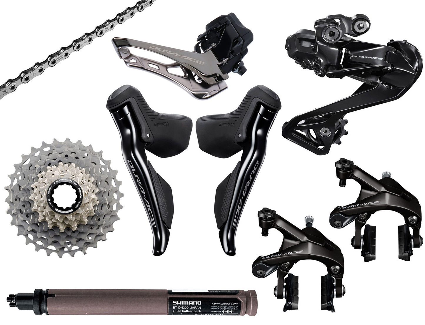 Shimano Dura-Ace Di2 R9250 2x12 Rim Brake Groupset