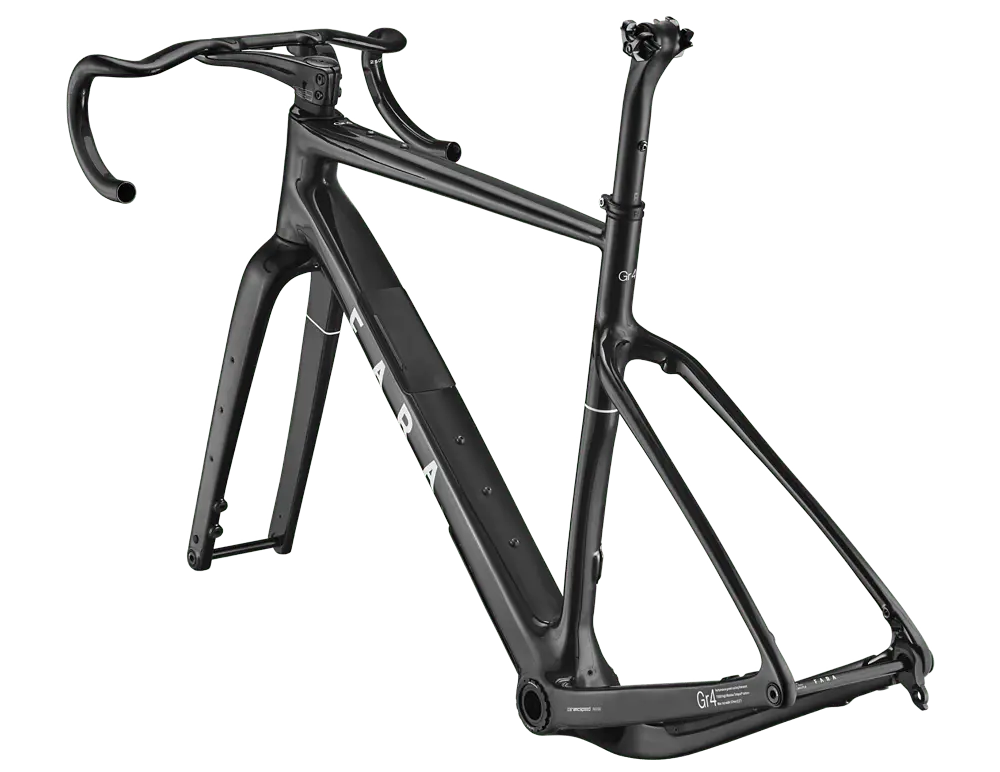 Fara Gr4 Frameset M53cm Black - Bike Clinique