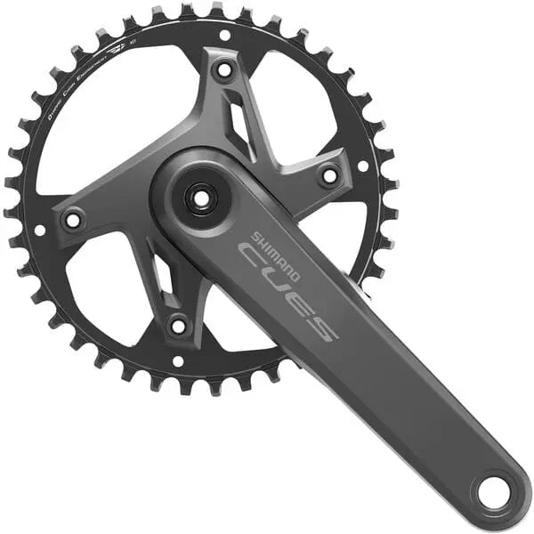 FC - U6000 CUES 2 piece design chainset, for 9/10/11 - speed, 175 mm, 40T - Bike Clinique