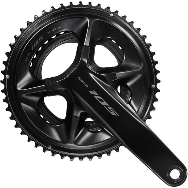 FC-R7100 105 double 12-speed chainset, HollowTech II 175 mm 52 / 36T, black