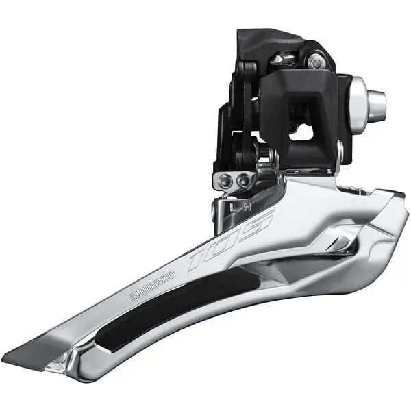 FD - R7100 105 12 - speed toggle front derailleur, double braze - on, black - Bike Clinique