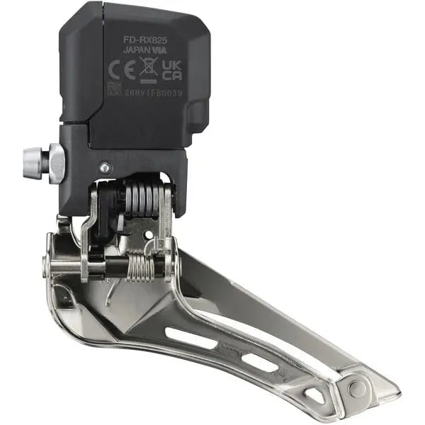 FD - RX825 GRX Di2 front mech, 12 - speed double, braze - on - Bike Clinique