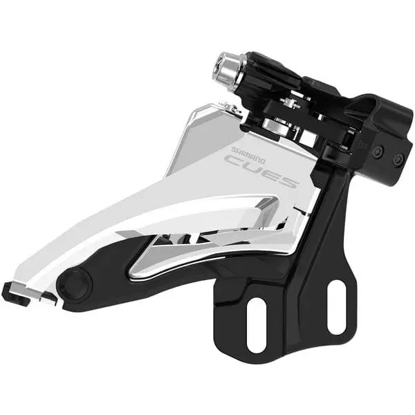 FD - U4000 - E CUES double front derailleur 9/10 - speed, E - Type mount, side swing - Bike Clinique