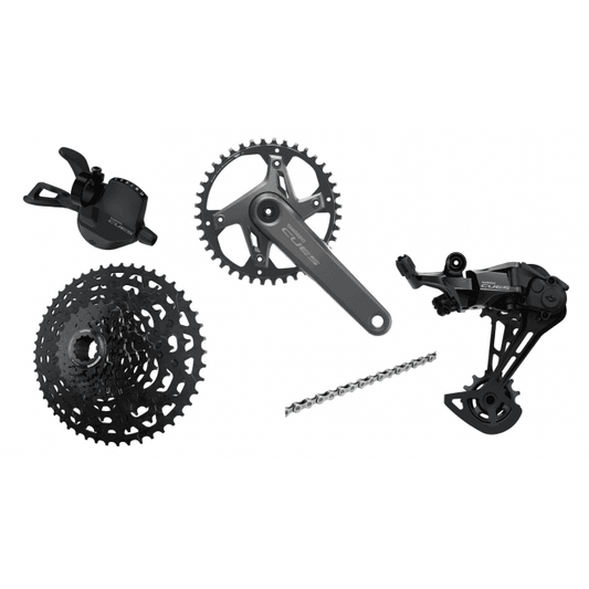 Shimano CUES Premium Flat bar groupset Drivetrain - Bike Clinique