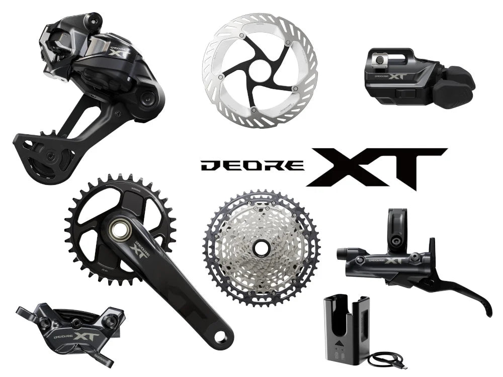 Shimano Deore XT Di2 Race M8200 1x12 Groupset - Bike Clinique