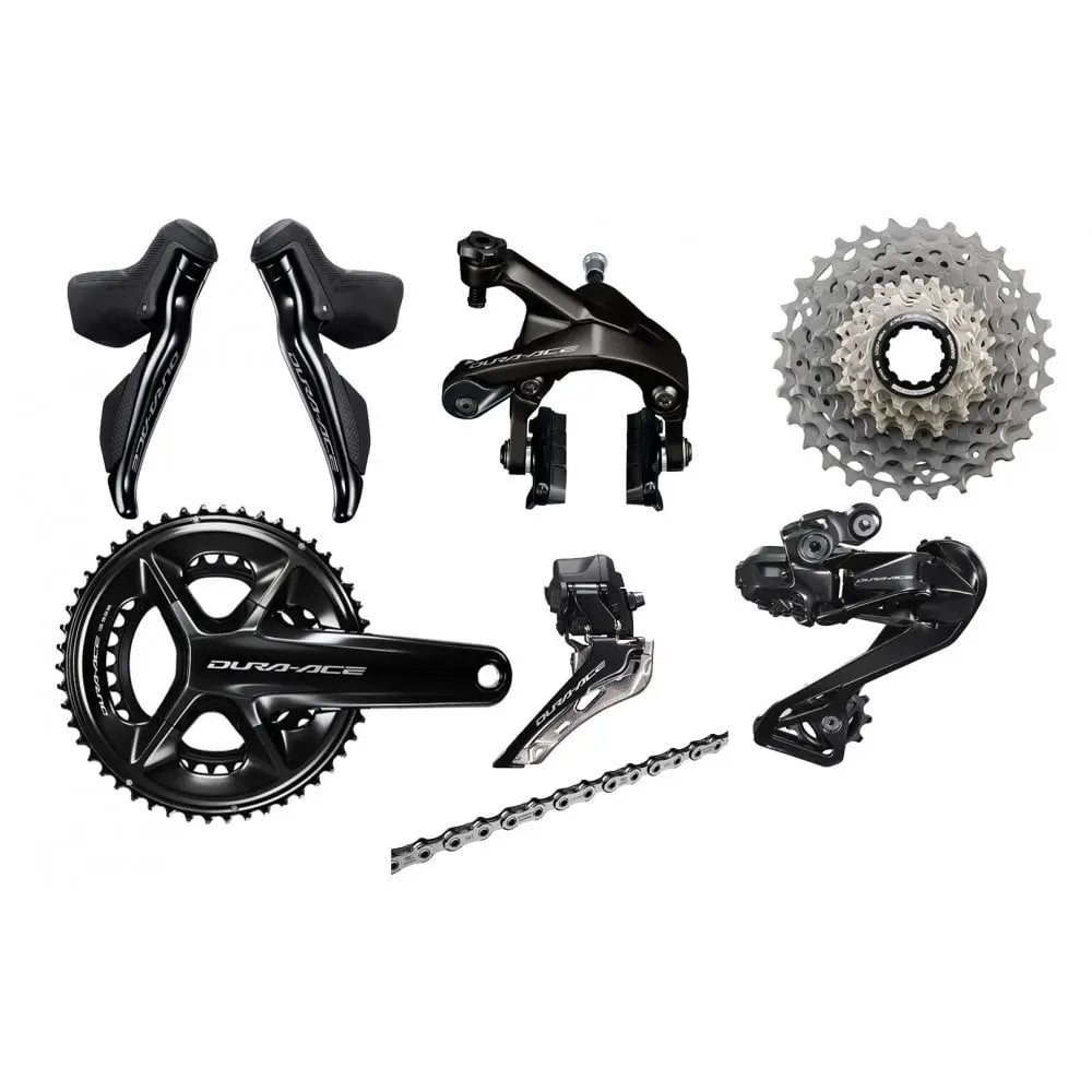 Shimano Dura - Ace Di2 R9250 2x12 Rim Brake Groupset – Fitted by Bike Clinique - Bike Clinique