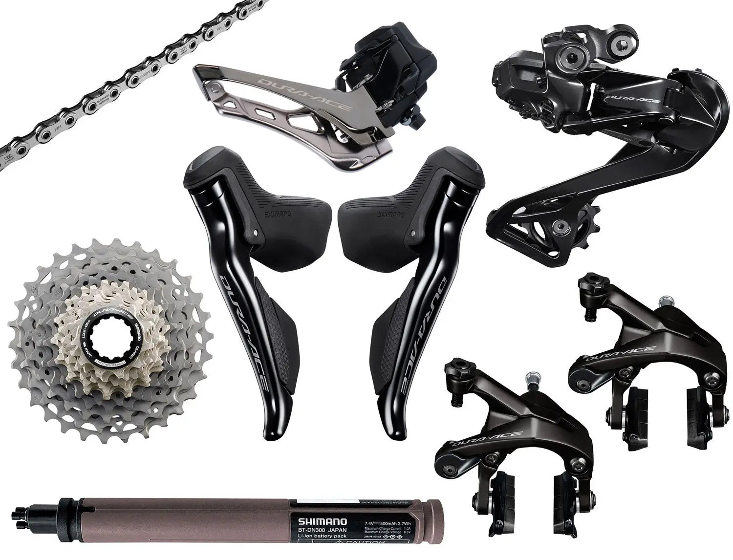 Shimano Dura - Ace Di2 R9250 2x12 Rim Brake Groupset – Fitted by Bike Clinique - Bike Clinique