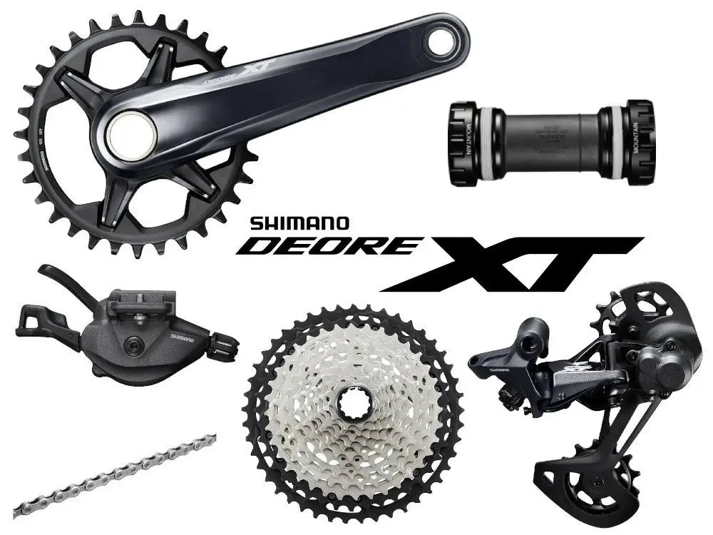 SL - M8100 - R Deore XT shift lever, band on, 12 - speed, right hand - Bike Clinique