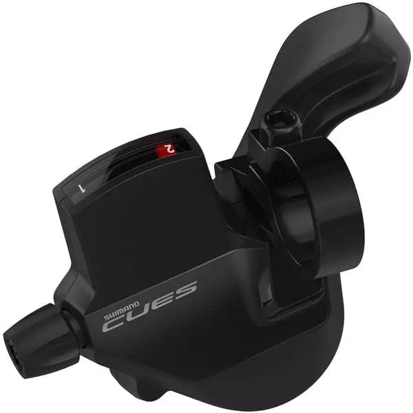 SL - U6000 CUES shift lever, left hand, 2 - speed, with gear display - Bike Clinique