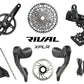SRAM Rival XPLR AXS Wide HRD E1 Gravel Groupset 1x13 - Bike Clinique