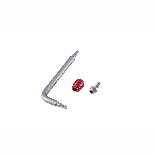 Sram Spare - Disc Brake Spare Lever Hydraulic Disc Brake Hose Fitting Kit Includes 1 Threaded HoseBarb, 1 Red Comp Fitting) Qty 1 -Stealthamajig