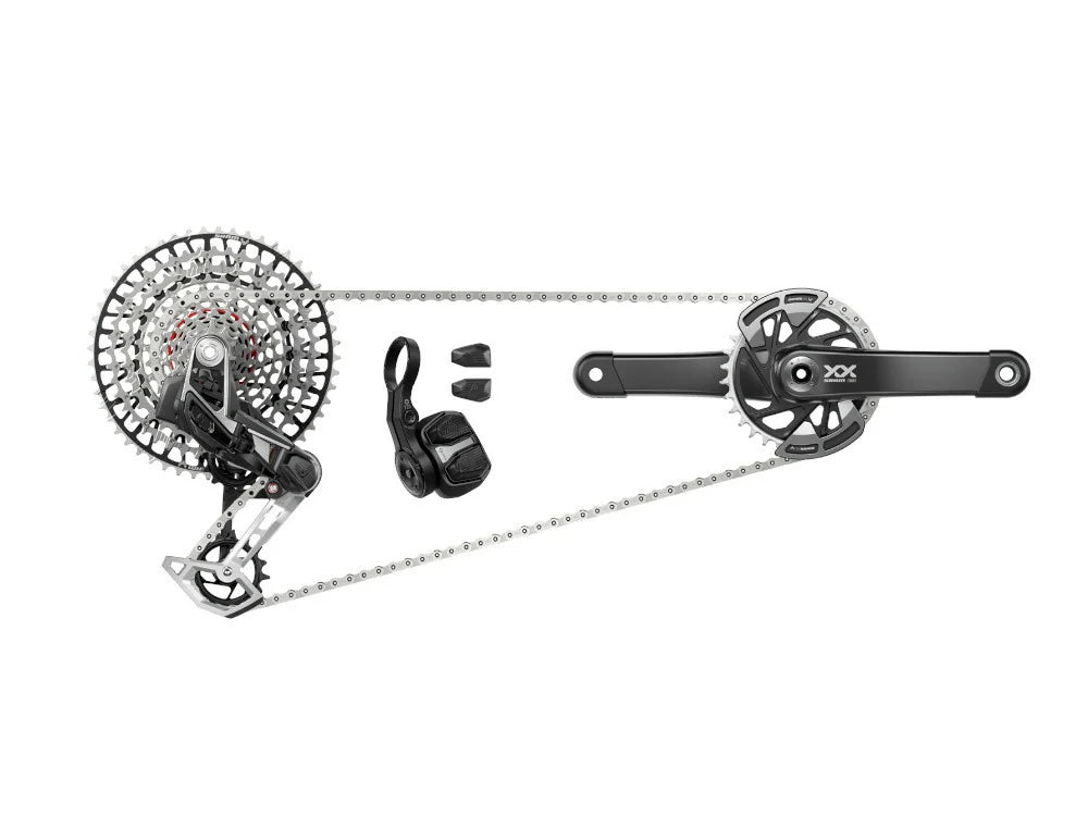 SRAM XX SL Eagle Transmission MTB Group | 55mm Chainline, 174mm Q - Factor – - Bike Clinique