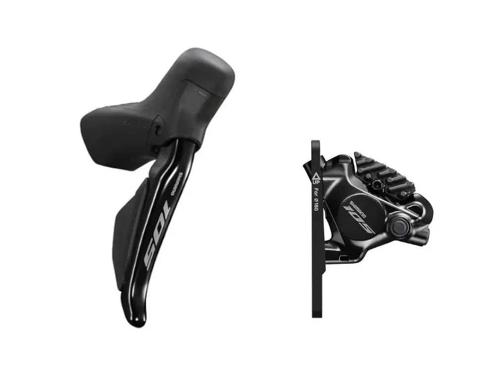 ST - R7170 105 Di2 hydraulic disc STI set, flat mount calliper, left rear - Bike Clinique