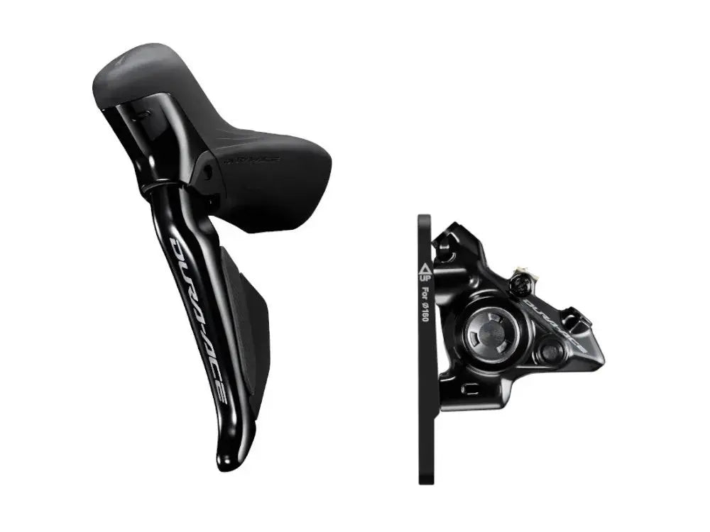 ST - R9270 hydraulic disc, Di2 E - tube STI set, flat mount calliper, right front - Bike Clinique