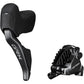 ST - RX825 GRX Di2 2 - speed STI bled with BR - RX820 calliper, left rear - Bike Clinique