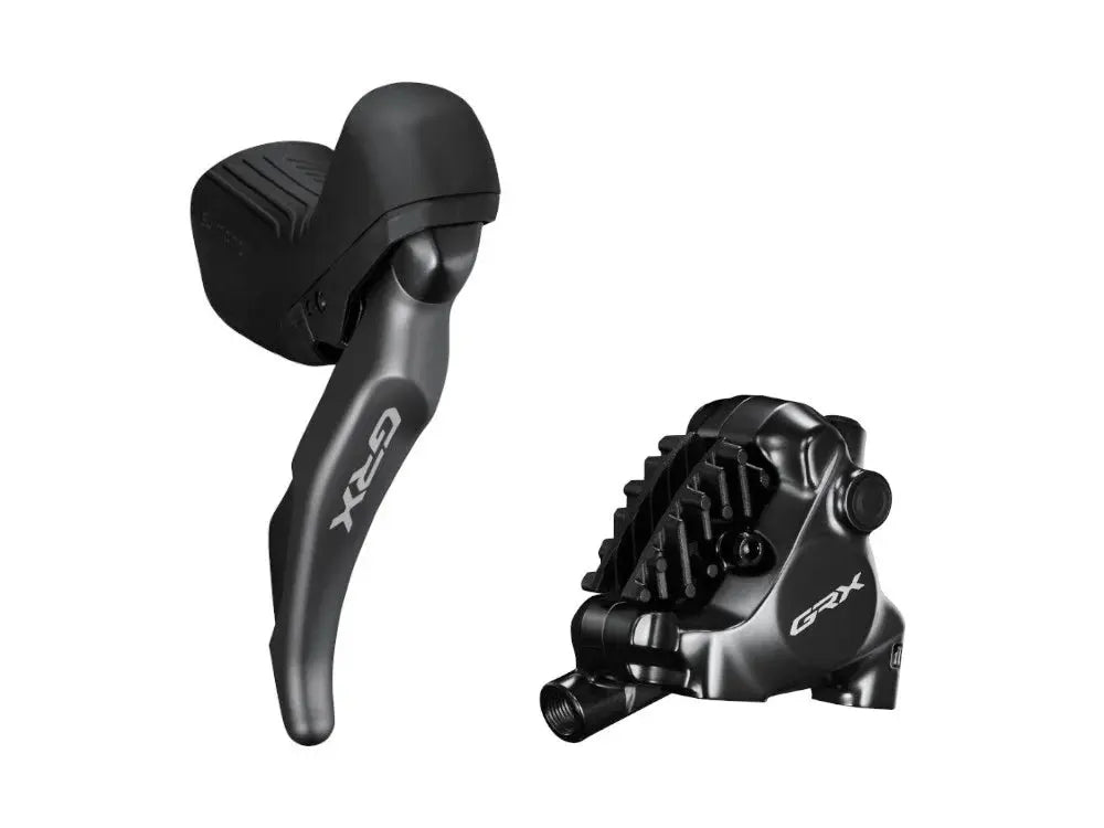 ST - RX825 GRX Di2 2 - speed STI bled with BR - RX820 calliper, left rear - Bike Clinique