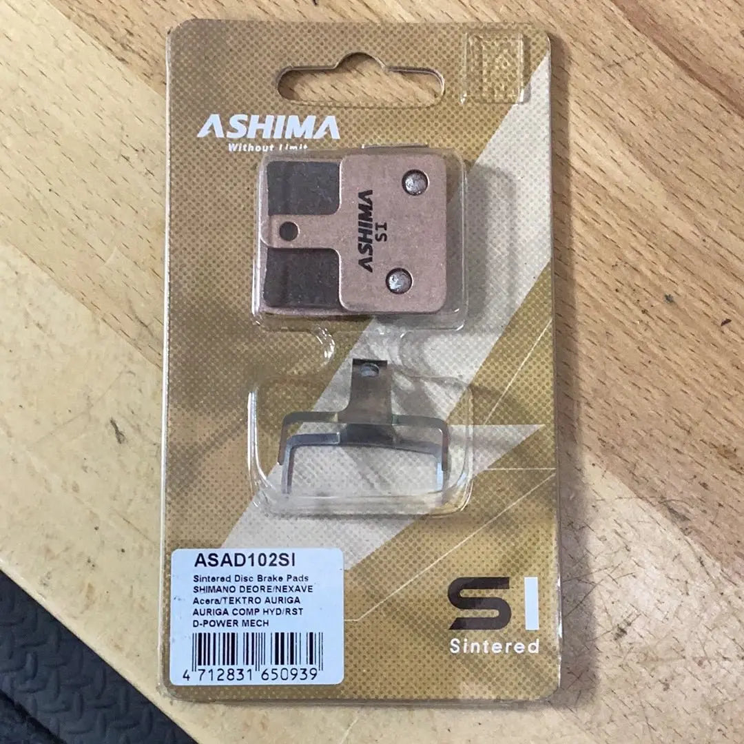 Ashima disc brake pads ASAD102SI - Bike Clinique