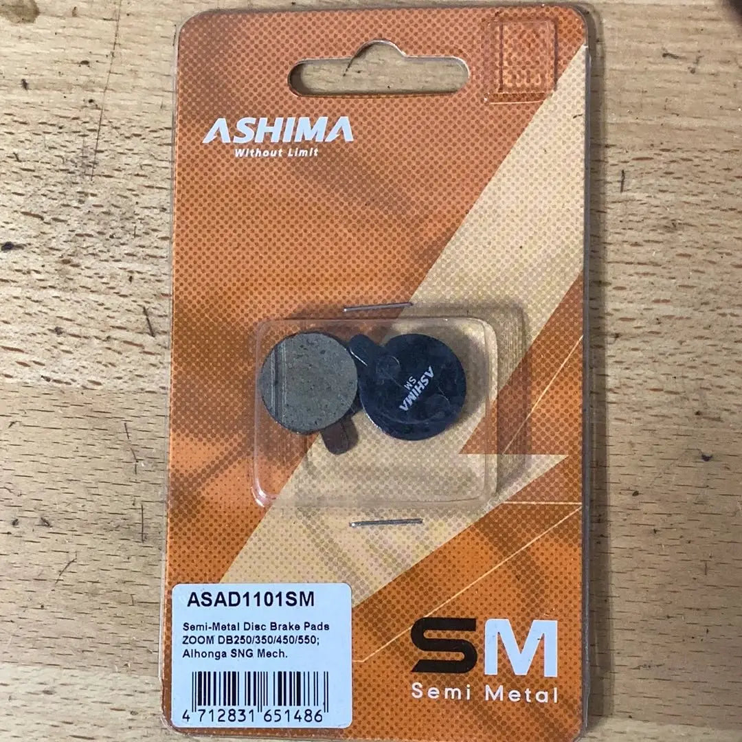 Ashima Disc Brake Pads ASAD1101SM - Bike Clinique