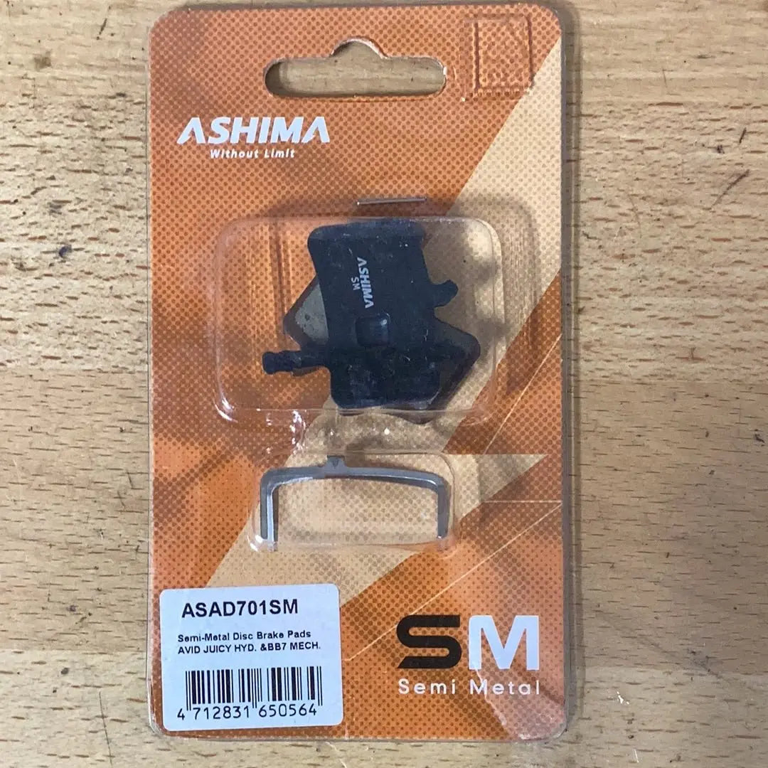 Ashima Disc Brake Pads ASAD701SM - Bike Clinique