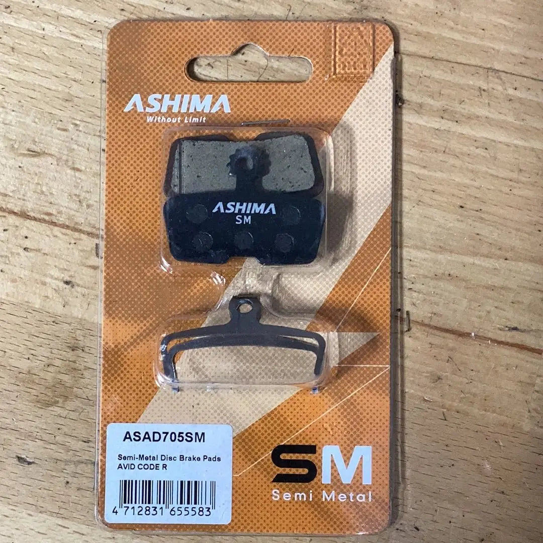Ashima Disc Brake Pads ASAD705SM - Bike Clinique