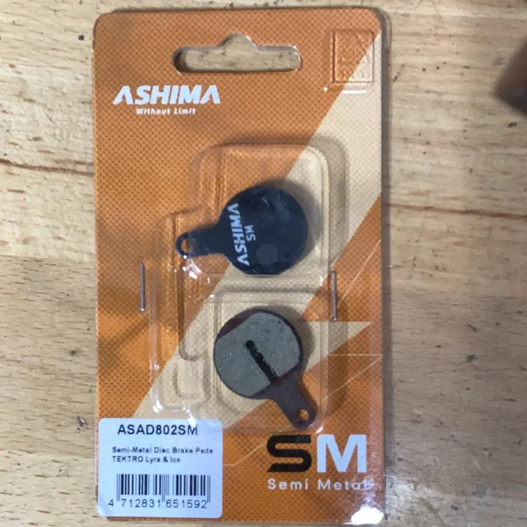 Ashima Disc Brake Pads ASAD802SM - Bike Clinique