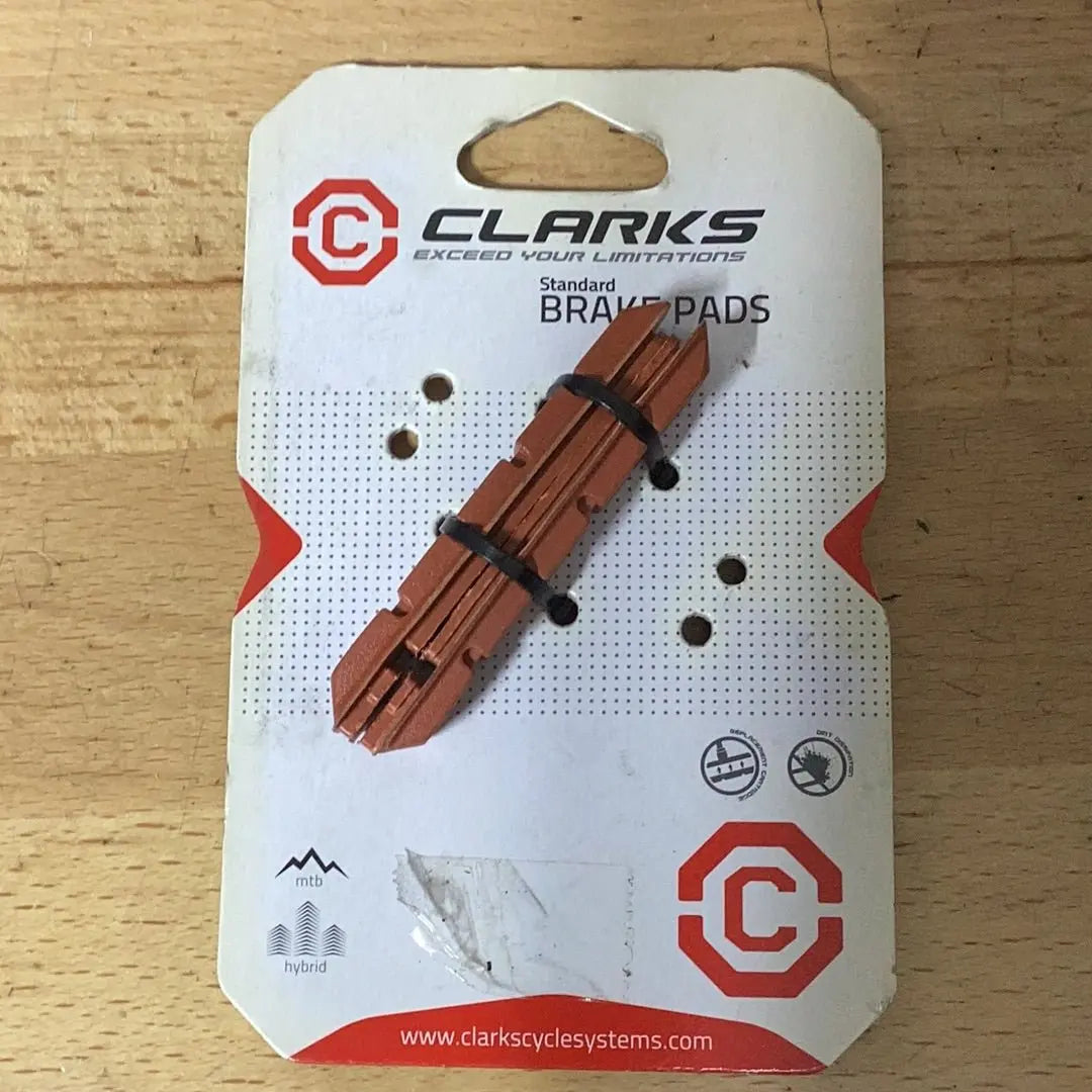 Brake pads inserts v brakes Clarks - Bike Clinique