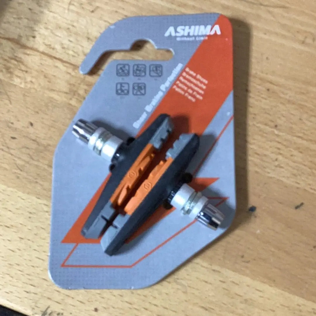Brake pads v - brake grey/orange - Bike Clinique