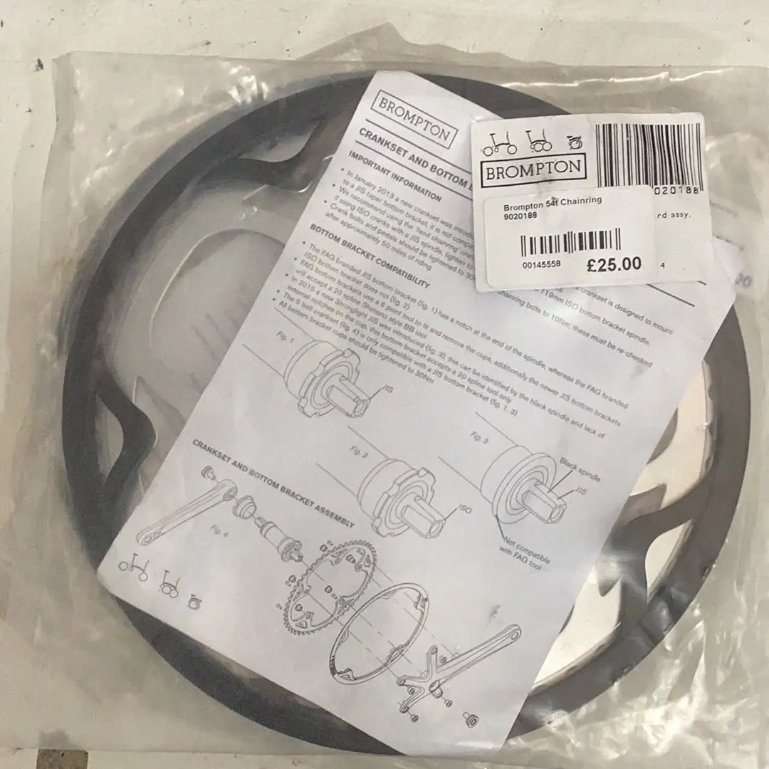 Brompton Chainring 54T - Bike Clinique