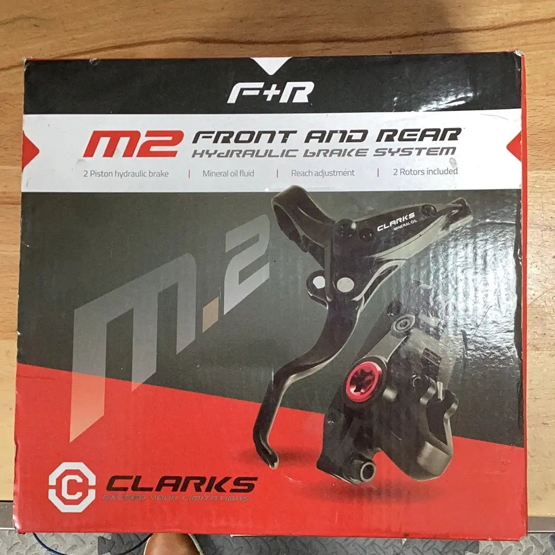 Clarks M2 front and rear hydraulic brake system - Bike Clinique